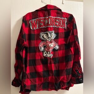 Wisconsin Badgers Flannel